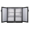 Polar G-series 850mm Double Door Back Bar Cooler Solid Door 198 Ltr