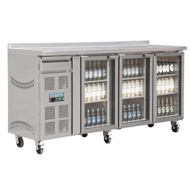Polar 3 Door Premium Bar Fridge