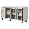 Polar 3 Door Premium Bar Fridge