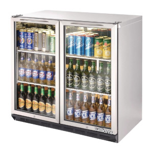 Williams Bottle Cooler Two Door BC2SS-80 Stainless Steel 800mm High - 185Ltr (Di