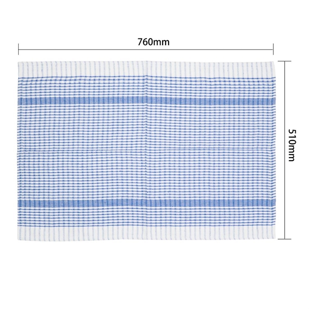 Vogue Wonderdry Blue Tea Towels (10 Pack)