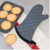 Vogue Flame Retardant Charcoal Oven Mitt 430mm