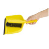 Jantex Dustpan & Brush Set Yellow