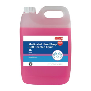 Jantex Medicated Hand Soap Soft Scent Liquid 5Ltr