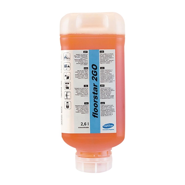 Hagleitner Floorstar 2GO Floor Cleaner 2.6Ltr (2 Pack)