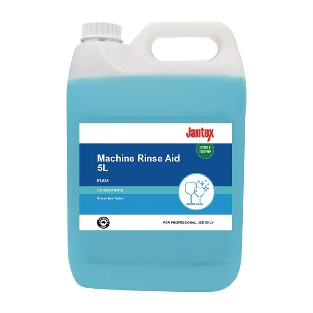 Jantex Dishwasher Rinse Aid Concentrate 5Ltr