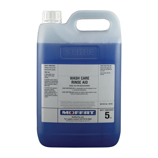 Washtech Washcare Rinse Aid 5Ltr