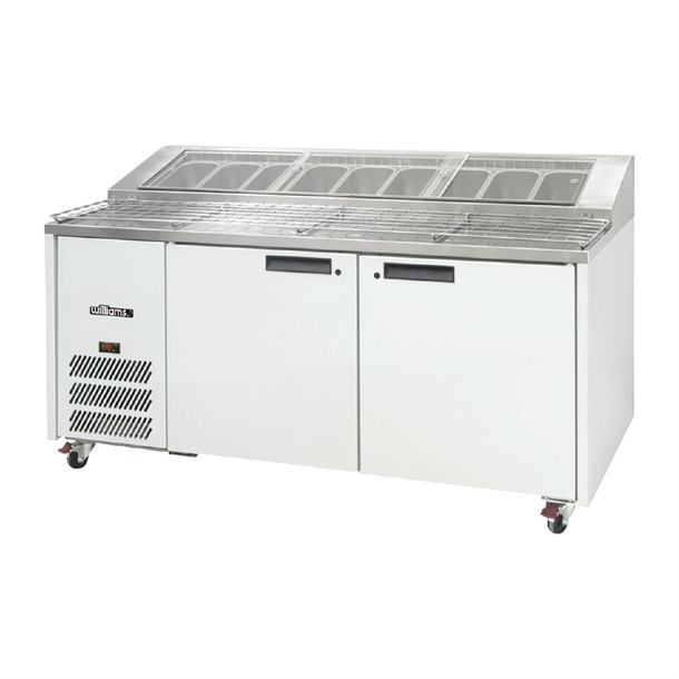 Williams Jade Pizza Counter Two Door HJ2PCBA St/St Top - 710Ltr (Direct)