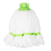 Jantex Microfibre Mop Head Green Stripe 150g