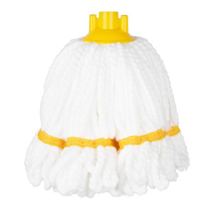 Jantex Microfibre Mop Head Yellow Stripe 150g