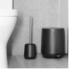 Jantex Toilet Brush and Holder Black