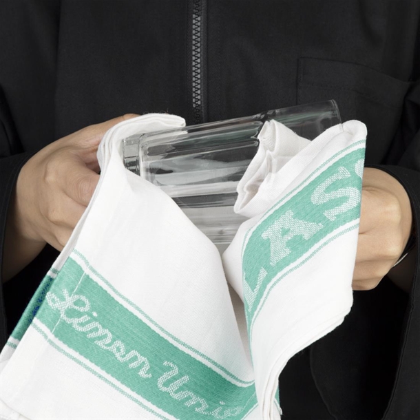 Vogue Glass Cloth Green