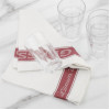 Vogue Glass Cloth Red