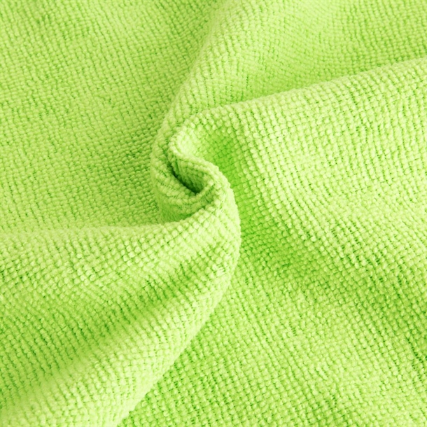 Jantex Microfibre Cloths Green (5 Pack)