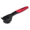 Cast Iron Scrub Brush - Thick Nylon Bristles