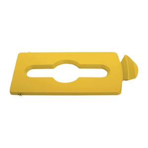 Slim Jim Recycling Station Yellow Mixed Recycling Lid