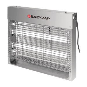 Eazyzap Brushed Stainless Steel bug zapper - 14W