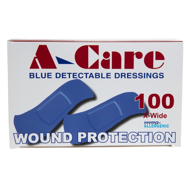 Standard Blue Plasters (100 Pack)