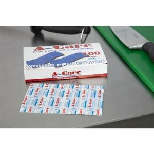 Standard Blue Plasters (100 Pack)