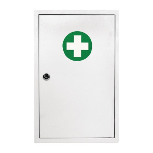 Reliance Medical Standard First Aid Kit in Metal Cabinet