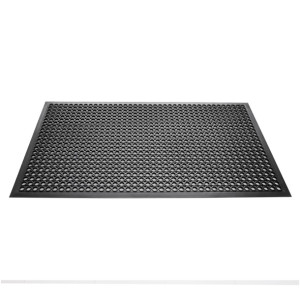 Jantex Rubber Anti Fatigue Anti Slip Floor Safety mat Black 1500 x 900mm