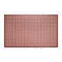 Jantex Rubber Grease-resistant Anti-Fatigue Mat Red - 1500 x 900mm