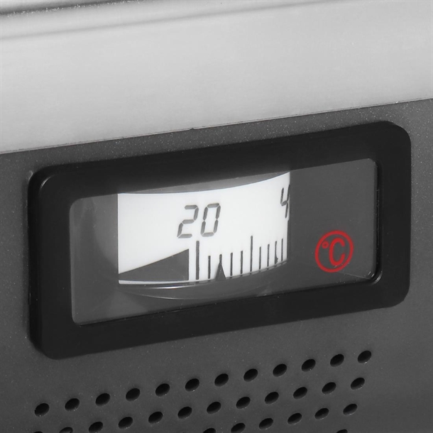 Apuro Front and Rear Door Heated Merchandiser 136Ltr