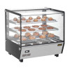 Apuro Square Countertop Heated Display Merchandiser 120Ltr
