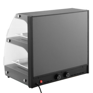Apuro Self-Serve Heated Display Unit with Hinged Doors