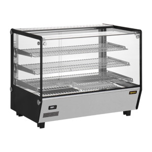 Apuro Square Countertop Heated Display Merchandiser 160Ltr