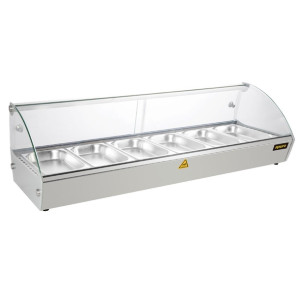 Apuro Countertop Heated Food Display 1127mm
