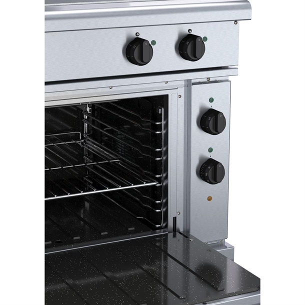 Waldorf 800 Series RN8114E Electric Solid Top Static Oven Range 900mm