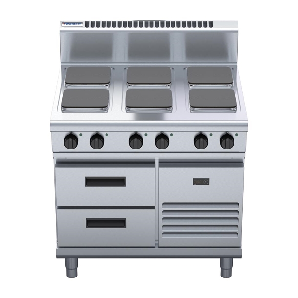 Waldorf 800 Series RN8600SE-RB Refrigerated Base Cooktop 900mm