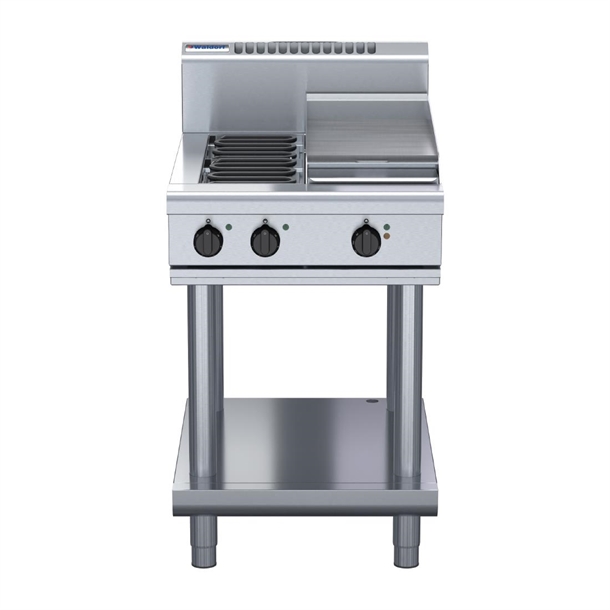 Waldorf 800 Series RN8403E-LS Leg Stand Cooktop & Griddle 600mm