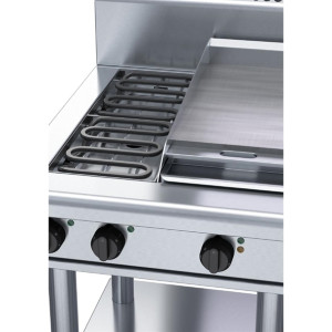 Waldorf 800 Series RN8403E-LS Leg Stand Cooktop & Griddle 600mm