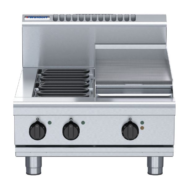 Waldorf 800 Series RN8403E-B Benchtop Model Cooktop & Griddle 600mm