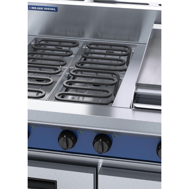 Blue Seal Evolution E516C-RB Refrigerated Base Electric Cooktop 900mm