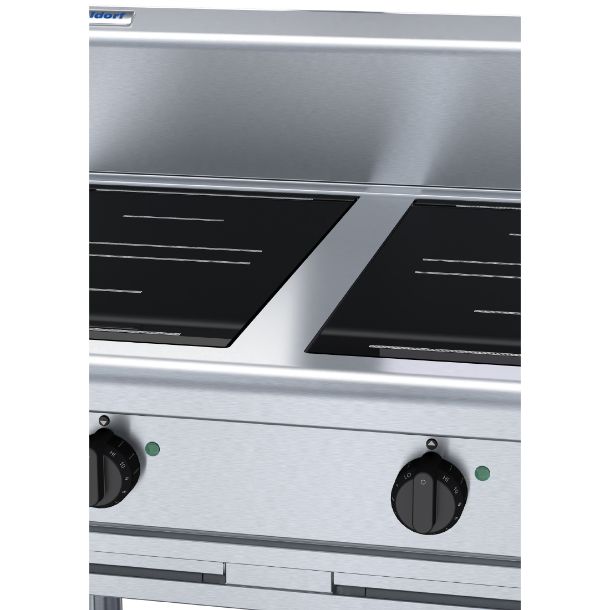 Waldorf 800 Series IN8400R3-LS Leg Stand Cooktop 900mm