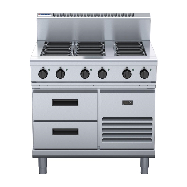 Waldorf 800 Series RN8600E-RB Refrigerated Base Cooktop 900mm