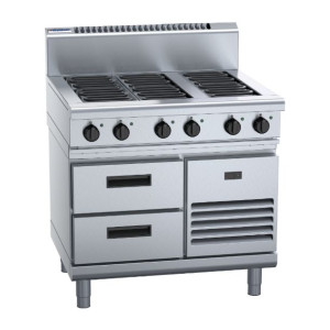 Waldorf 800 Series RN8600E-RB Refrigerated Base Cooktop 900mm