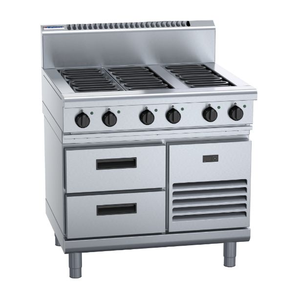 Waldorf 800 Series RN8600E-RB Refrigerated Base Cooktop 900mm