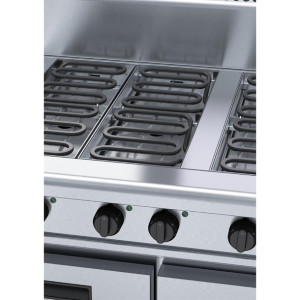 Waldorf 800 Series RN8600E-RB Refrigerated Base Cooktop 900mm