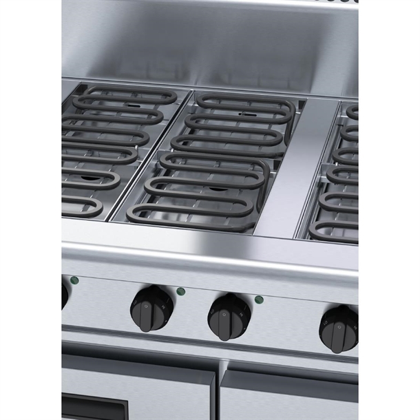 Waldorf 800 Series RN8600E-RB Refrigerated Base Cooktop 900mm