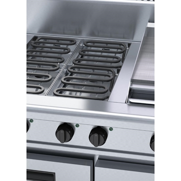 Waldorf 800 Series RN8603E-RB Refrigerated Base Cooktop & Griddle 900mm