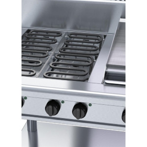 Waldorf 800 Series RN8603E-LS Leg Stand Cooktop & Griddle 900mm