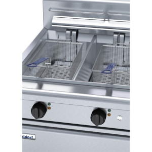 Waldorf 800 Series FN8235E Electric Fryer Twin Pan 600mm