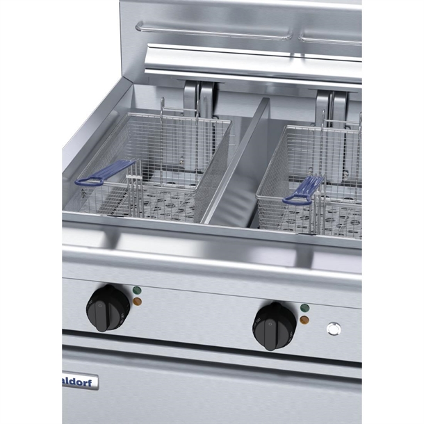 Waldorf 800 Series FN8235E Electric Fryer Twin Pan 600mm
