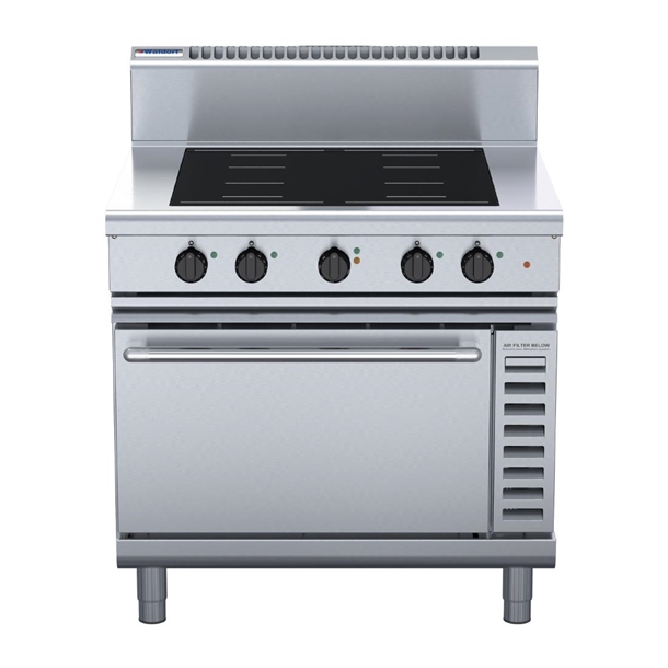Waldorf 800 Series IN8410ECF Induction Range Convection Oven 900mm