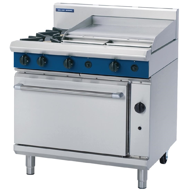 Blue Seal Oven Range with Griddle G506B