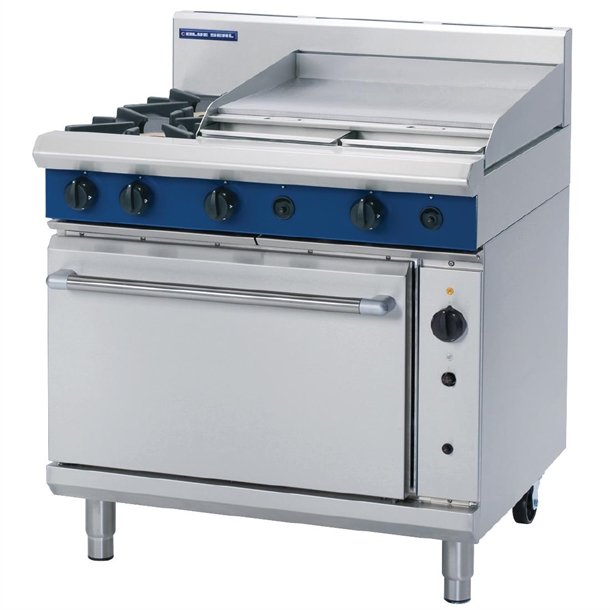 Blue Seal Convection Oven Range with Griddle G56B